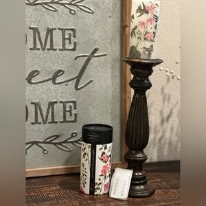 Rain Caper Flameless Candle featuring John J. Audobon’s Anna’s Hummingbird art